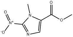 3-METHYL-2-NITRO-3H-IMIDAZOLE-4-CARBOXYLICACID메틸에스테르 구조식 이미지