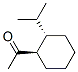 Ethanone, 1-[(1R,2S)-2-(1-methylethyl)cyclohexyl]- (9CI) Structure