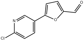 5-(2-chloropyridin-5-yl)-furan-2-carbaldehyde 구조식 이미지