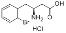 (S)-3-AMINO-4-(2-BROMO-PHENYL)-BUTYRIC ACID HCL Structure