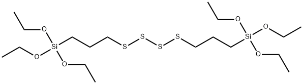 Bis[3-(triethoxysilyl)propyl]tetrasulfide Structure
