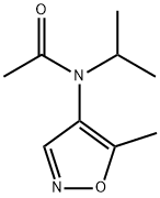 아세트아미드,N-(1-메틸에틸)-N-(5-메틸-4-이속사졸릴)- 구조식 이미지