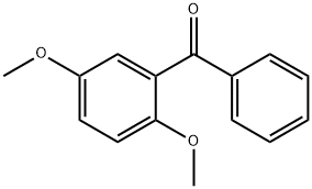 2,5-Dimethoxybenzophenone Structure