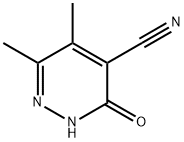 5,6-dimethyl-3-oxo-2H-pyridazine-4-carbonitrile Structure