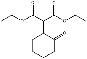diethyl 2-(2-oxocyclohexyl)malonate Structure