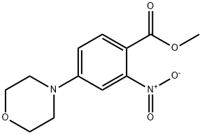 Methyl 4-Morpholino-2-nitrobenzoate 구조식 이미지