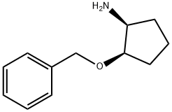 시클로펜탄아민,2-(페닐메톡시)-,(1S,2R)-(9CI) 구조식 이미지
