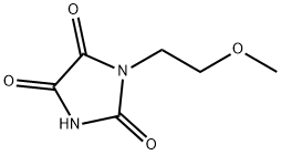 1-(2-메톡시에틸)이미다졸리딘-2,4,5-트리온 구조식 이미지