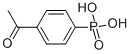 (4-ACETYL-PHENYL)-PHOSPHONIC ACID Structure