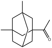 1-아세틸-3,5-디메틸아다만탄 구조식 이미지