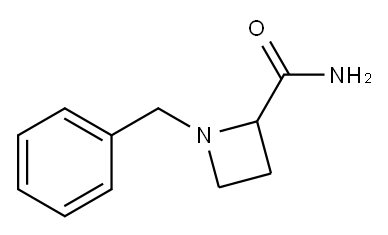 1-BENZYL-AZETIDINE-2-CARBOXYLIC ACID AMIDE Structure