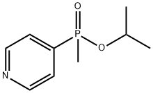 Phosphinic acid, methyl-4-pyridinyl-, 1-methylethyl ester (9CI) Structure