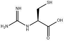 GUANYL-CYS-OH Structure