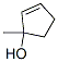 1-methylcyclopent-2-en-1-ol 구조식 이미지