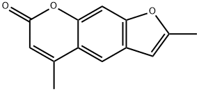 4,5-dimethylpsoralen Structure