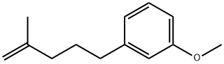 1-메톡시-3-(4-메틸-4-펜테닐)벤젠 구조식 이미지