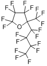 Heptafluorotetrahydro(nonafluorobutyl)furan Structure