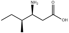 3-AMINO-4-METHYLHEXANOIC ACID Structure