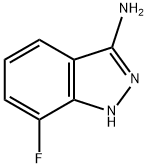1H-Indazol-3-amine,7-fluoro-(9CI) Structure