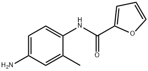 N-(4-amino-2-methylphenyl)-2-furamide(SALTDATA: FREE) 구조식 이미지