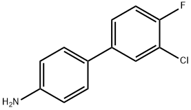 4-(3-Chloro-4-fluorophenyl)aniline Structure