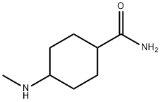 Cyclohexanecarboxamide, 4-(methylamino)- (9CI) Structure