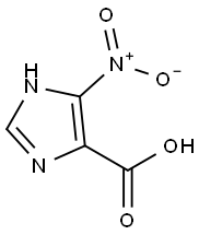 4-NITRO-1H-IMIDAZOLE-5-CARBOXYLIC ACID Structure