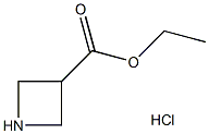 ETHYL 3-AZETIDIN-CARBOXYLATE HCL Structure