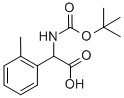 TERT-BUTOXYCARBONYLAMINO-O-TOLYL-ACETIC ACID Structure