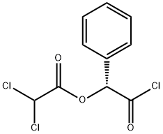 (R)-2-chloro-2-oxo-1-phenylethyl dichloroacetate Structure