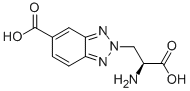 3-(5-CARBOXY-2H-벤조트리아졸-2-YL)-L- 구조식 이미지