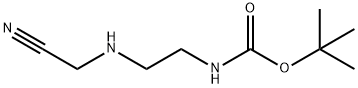 Carbamic acid, [2-[(cyanomethyl)amino]ethyl]-, 1,1-dimethylethyl ester (9CI) Structure