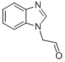 1H-Benzimidazole-1-acetaldehyde 구조식 이미지