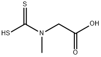 SARCOSINE-N-DITHIOCARBAMATE 구조식 이미지