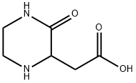 (3-oxopiperazin-2-yl)acetic acid(SALTDATA: FREE) Structure