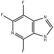1H-Imidazo[4,5-c]pyridine,  4,6,7-trifluoro-  (9CI) Structure