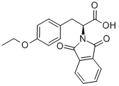 (S)-O-ETHYL-N-PHTHALOXYLTYROSINE Structure