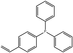 DIPHENYL(P-VINYLPHENYL)PHOSPHINE Structure