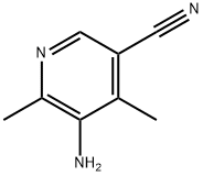 5-AMINO-4,6-DIMETHYL-NICOTINONITRILE Structure