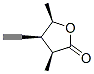 2(3H)-Furanone, 4-ethynyldihydro-3,5-dimethyl-, (3S,4S,5R)- (9CI) Structure