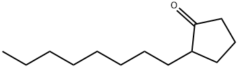 2-Octylcyclopentanone Structure