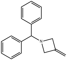 1-BENZHYDRYL-3-메틸렌아제티딘 구조식 이미지