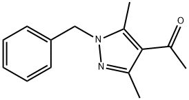 1-(1-BENZYL-3,5-DIMETHYL-1H-PYRAZOL-4-YL)-ETHANONE 구조식 이미지