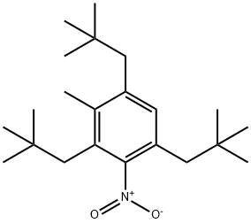 1,3,5-Tris(2,2-dimethylpropyl)-2-methyl-4-nitrobenzene Structure