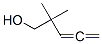 4,4-Dimethyl-1,2-pentadiene-5-ol Structure