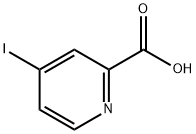 4-IODOPYRIDINE-2-CARBOXYLIC ACID Structure