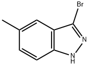 3-BROMO-5-METHYL (1H)INDAZOLE Structure