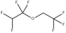 1,1,2,2-Tetrafluoroethyl 2,2,2-trifluoroethyl ether Structure