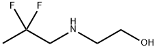 2-(2,2-DIFLUORO-PROPYLAMINO)-ETHANOL Structure