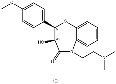 DESACETYLDILTHIAZEM HYDROCHLORIDE Structure